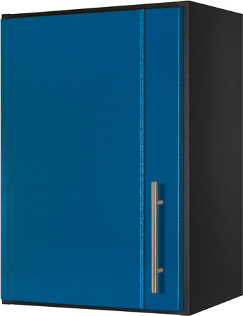Blue Black Cabinet