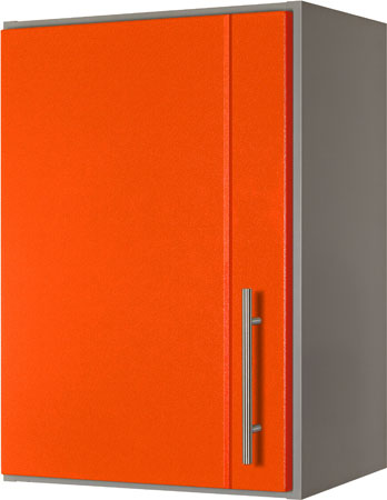 Orange Gray Cabinet