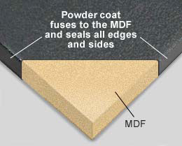 Powder Coat MDF