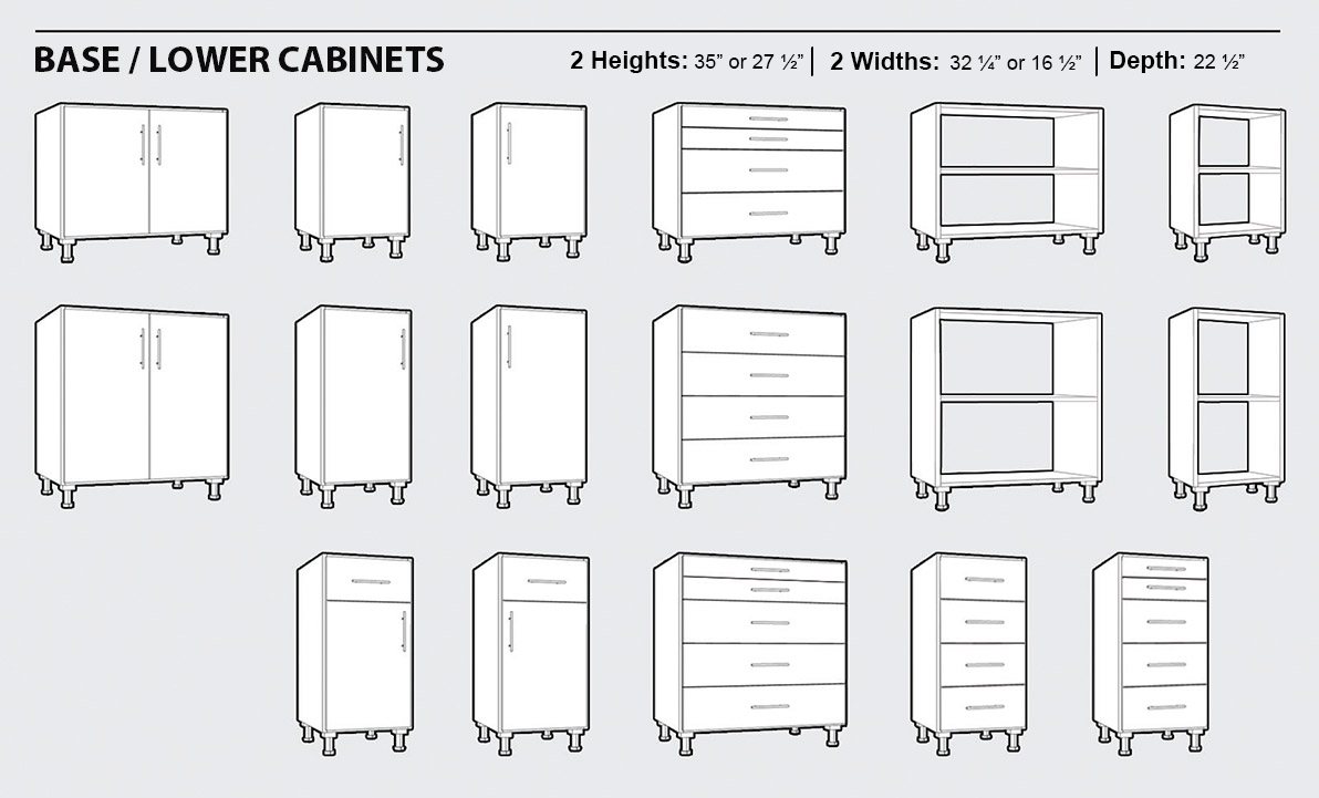 Lower Cabinet Choices Lower Cabinet Choices